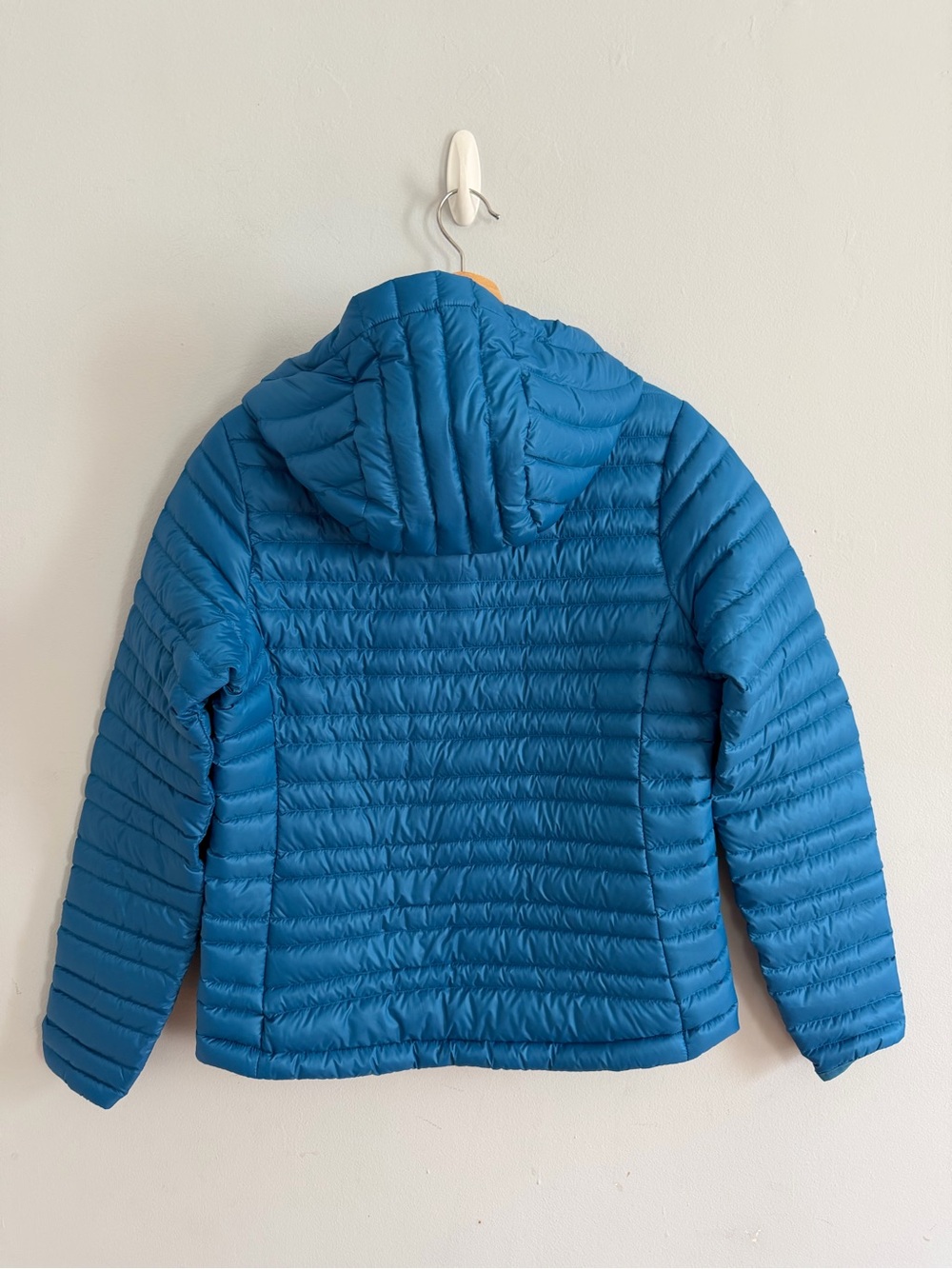 Stio Women's Pertex Down Hooded Jacket Royal Blue Size S - Picture 4 of 5